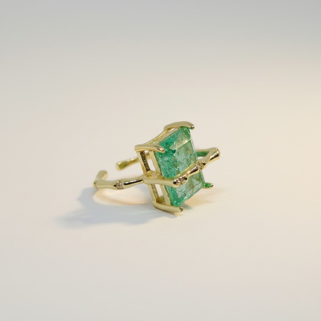 Emerald Elegance Ring