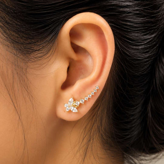 Whispering Climber Earrings