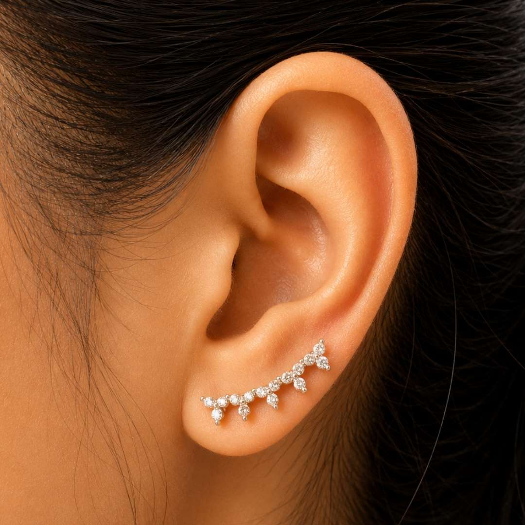 Shine Climber Earrings
