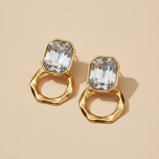 Crystal Eclipse Earrings