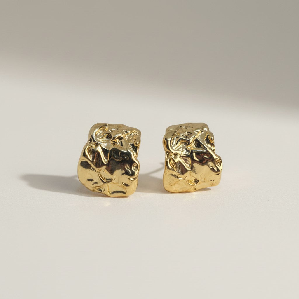 Molten Gold Hoops