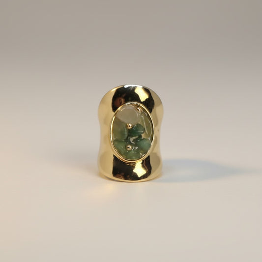 Forest Stone Ring