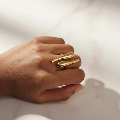Liquid Gold Ring