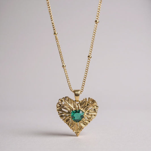 Emerald Ember Heart