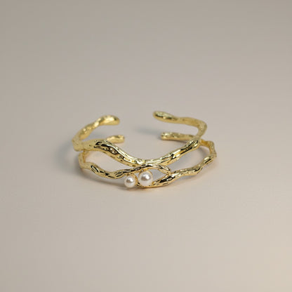 Golden Flow Cuff