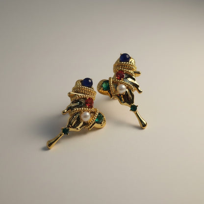 melted heart Earrings