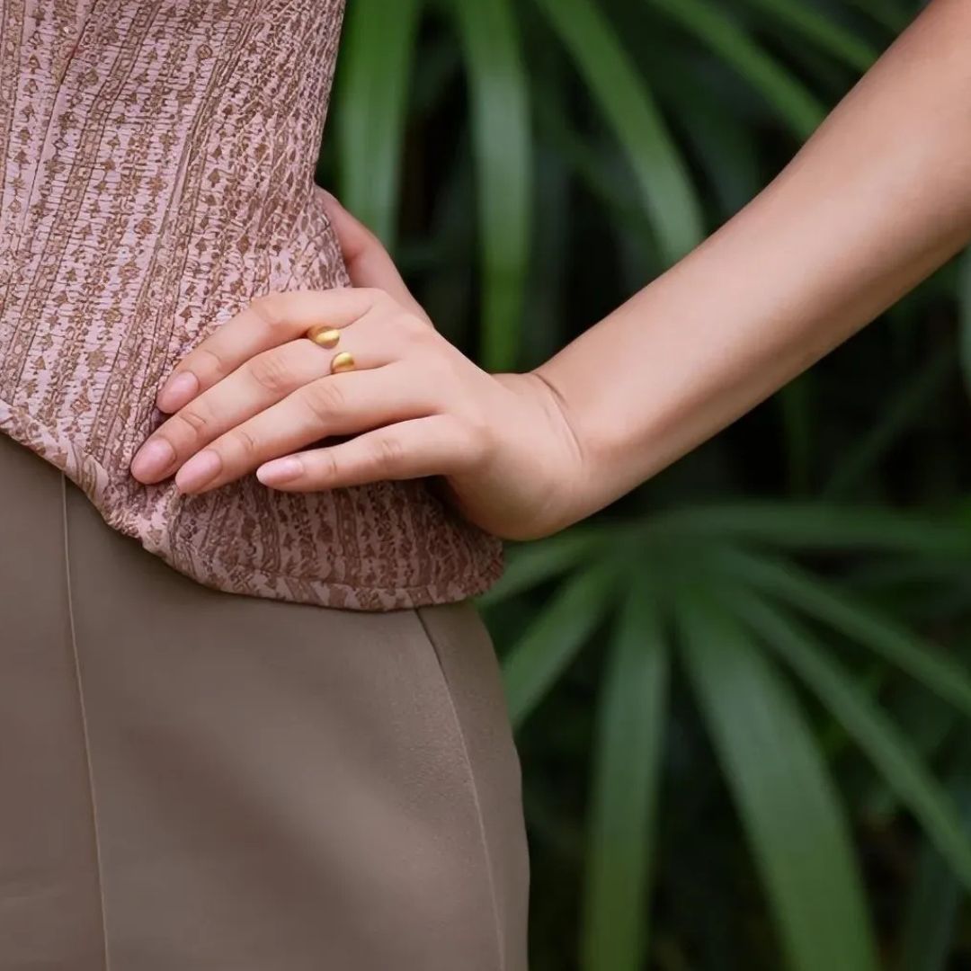 Open Dome Ring