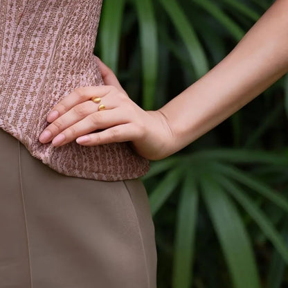 Open Dome Ring