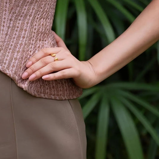 Open Dome Ring