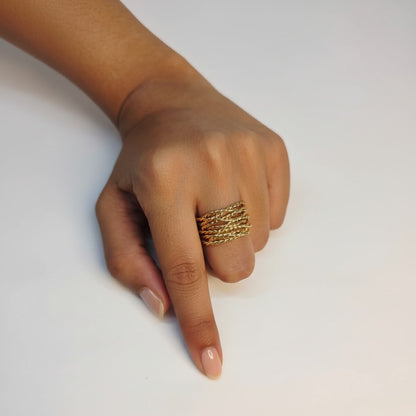 Chain Stack Ring