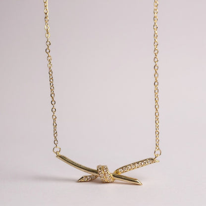 Twisted Spark Necklace