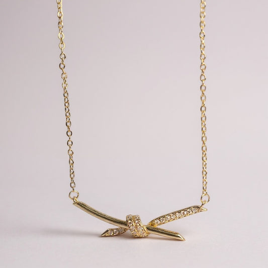 Twisted Spark Necklace