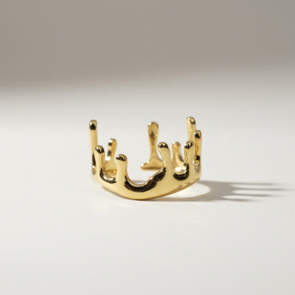 Crown Twig Ring