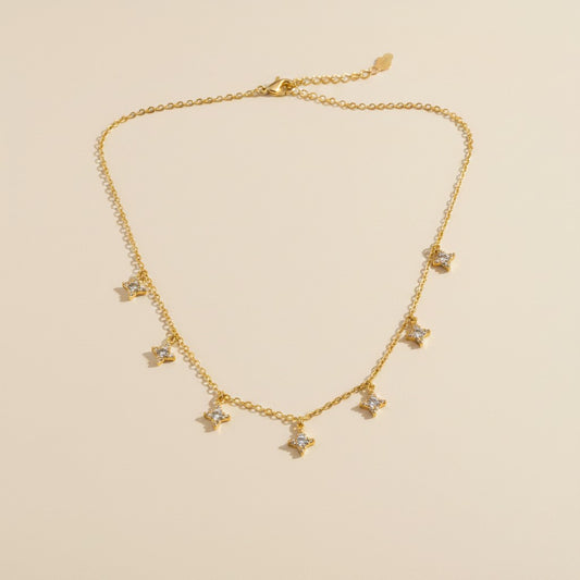 Twinkle Butterfly Charm Necklace