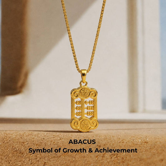 Abacus Luck Pendant