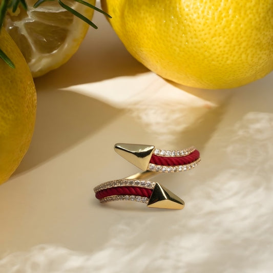 Pop of Red Ring