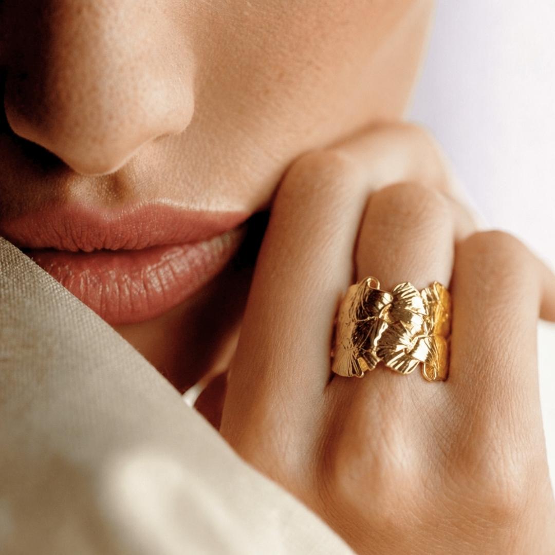 Petal Cuff Ring