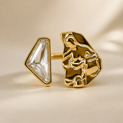 Prism Glow Open Ring