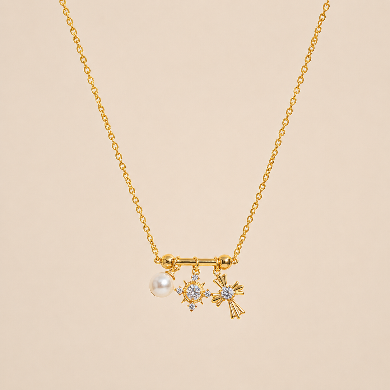 Starlit Snowflake Necklace