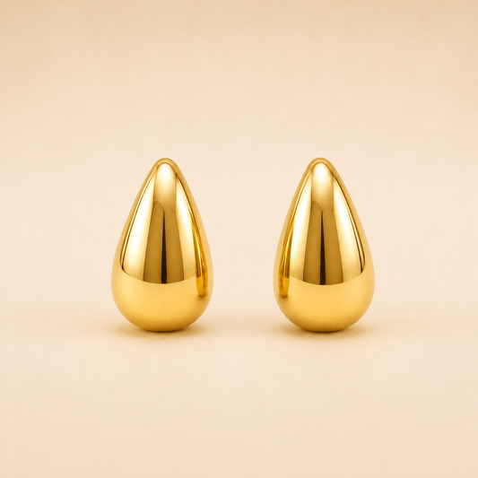 Molten Gold Studs