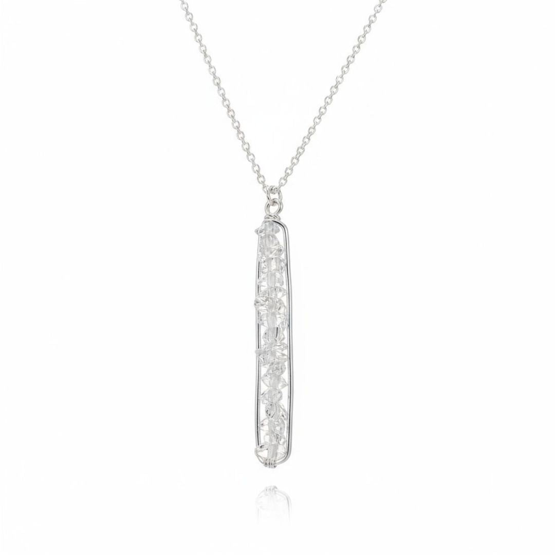Crystal Bar Necklace