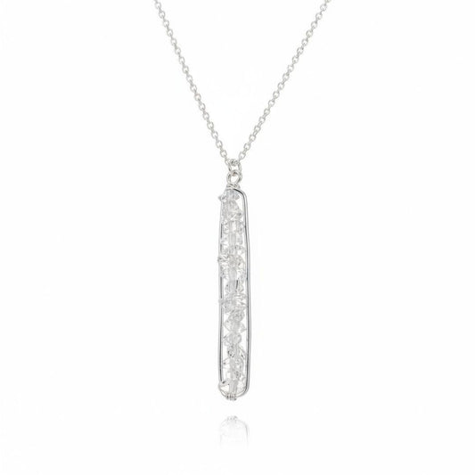 Crystal Bar Necklace