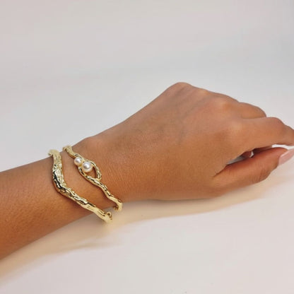 Golden Flow Cuff