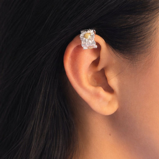 Floral Aura Ear Cuff