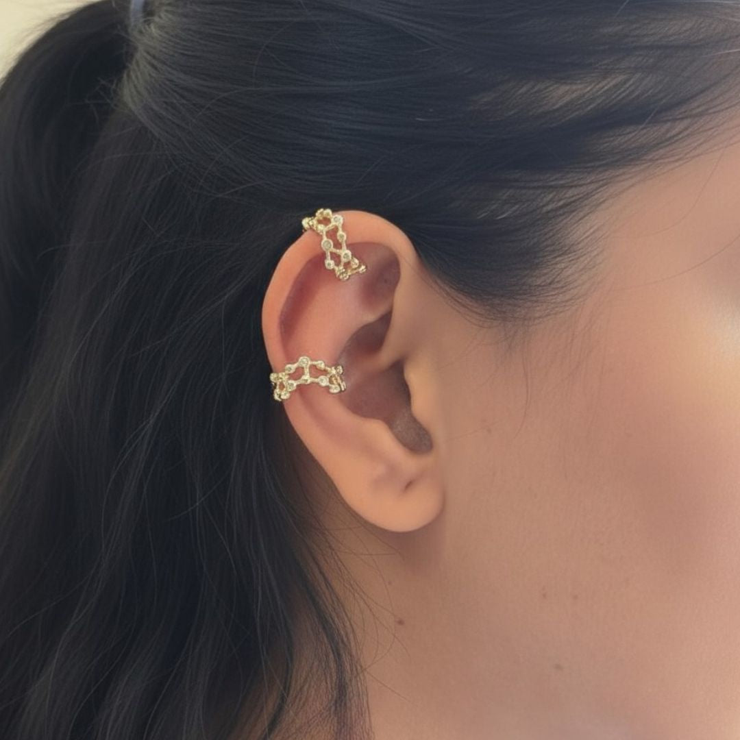 Celestial Link Ear Cuff Set