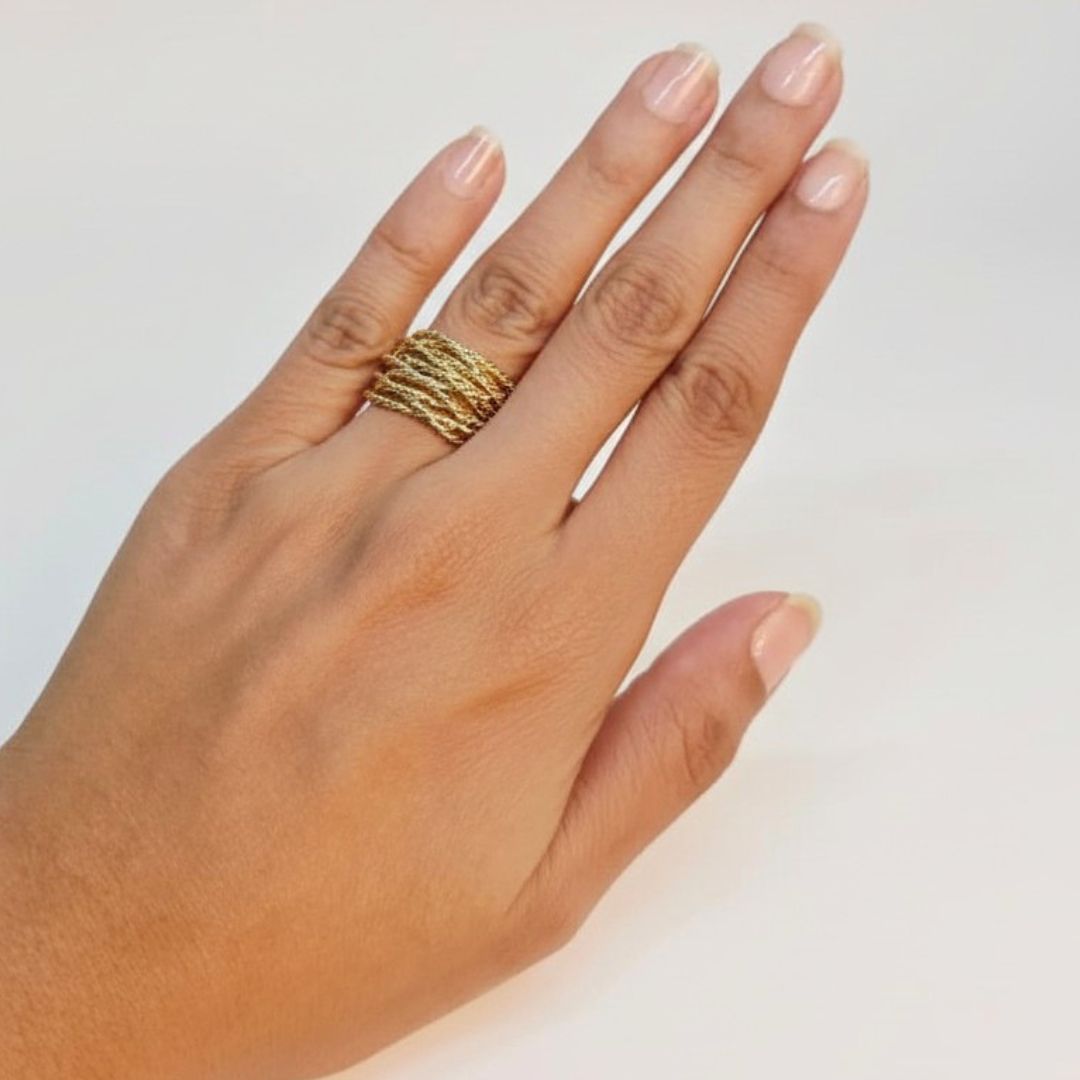 Chain Stack Ring
