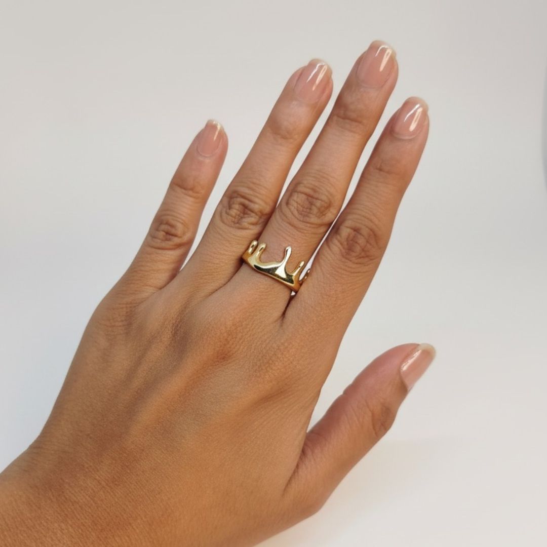 Crown Twig Ring