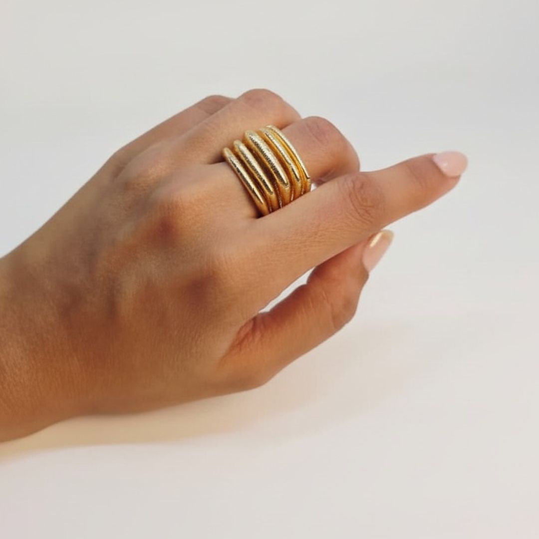 Ripple Stack Ring