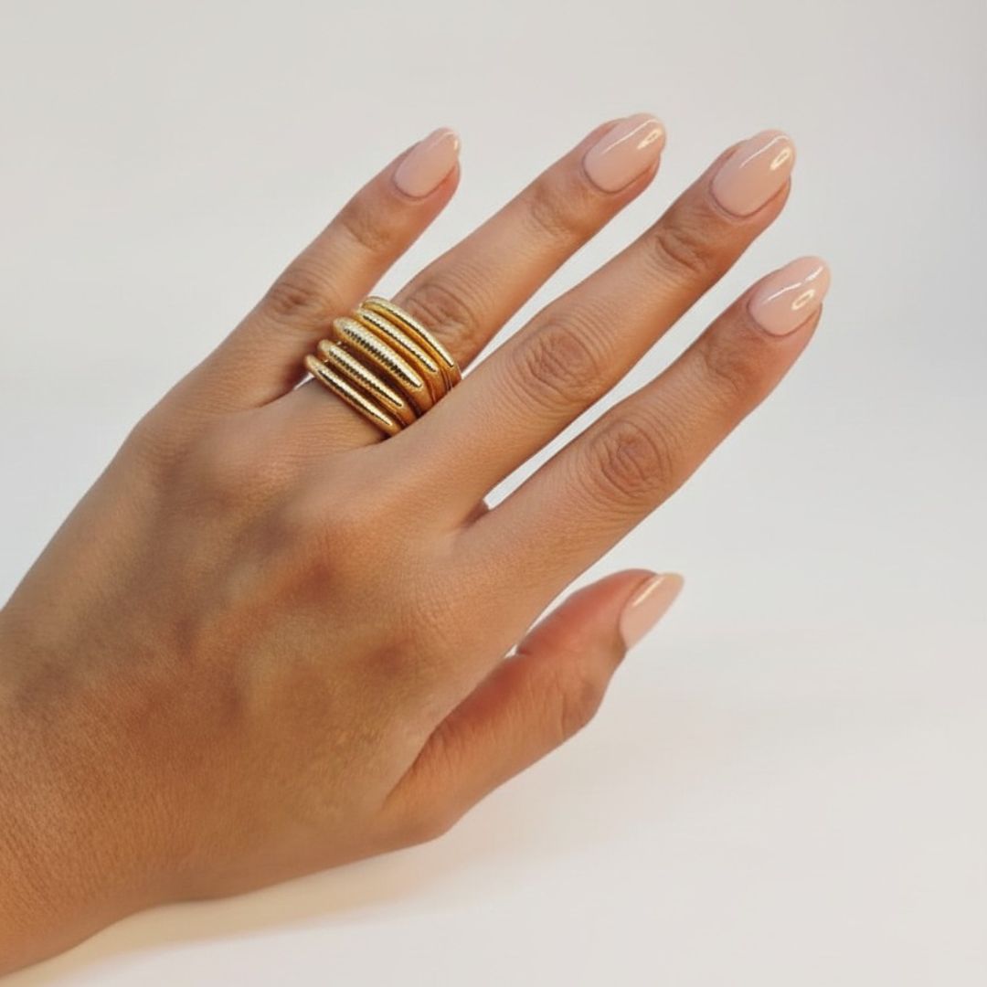 Ripple Stack Ring