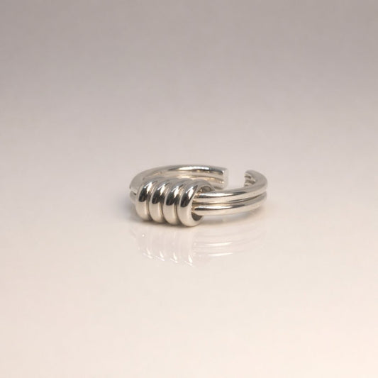 Silver Layers Ring