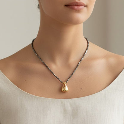 Midnight Drop Necklace
