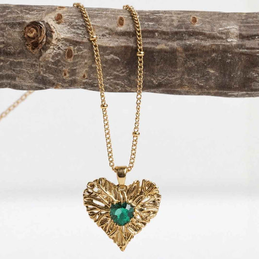 Emerald Ember Heart