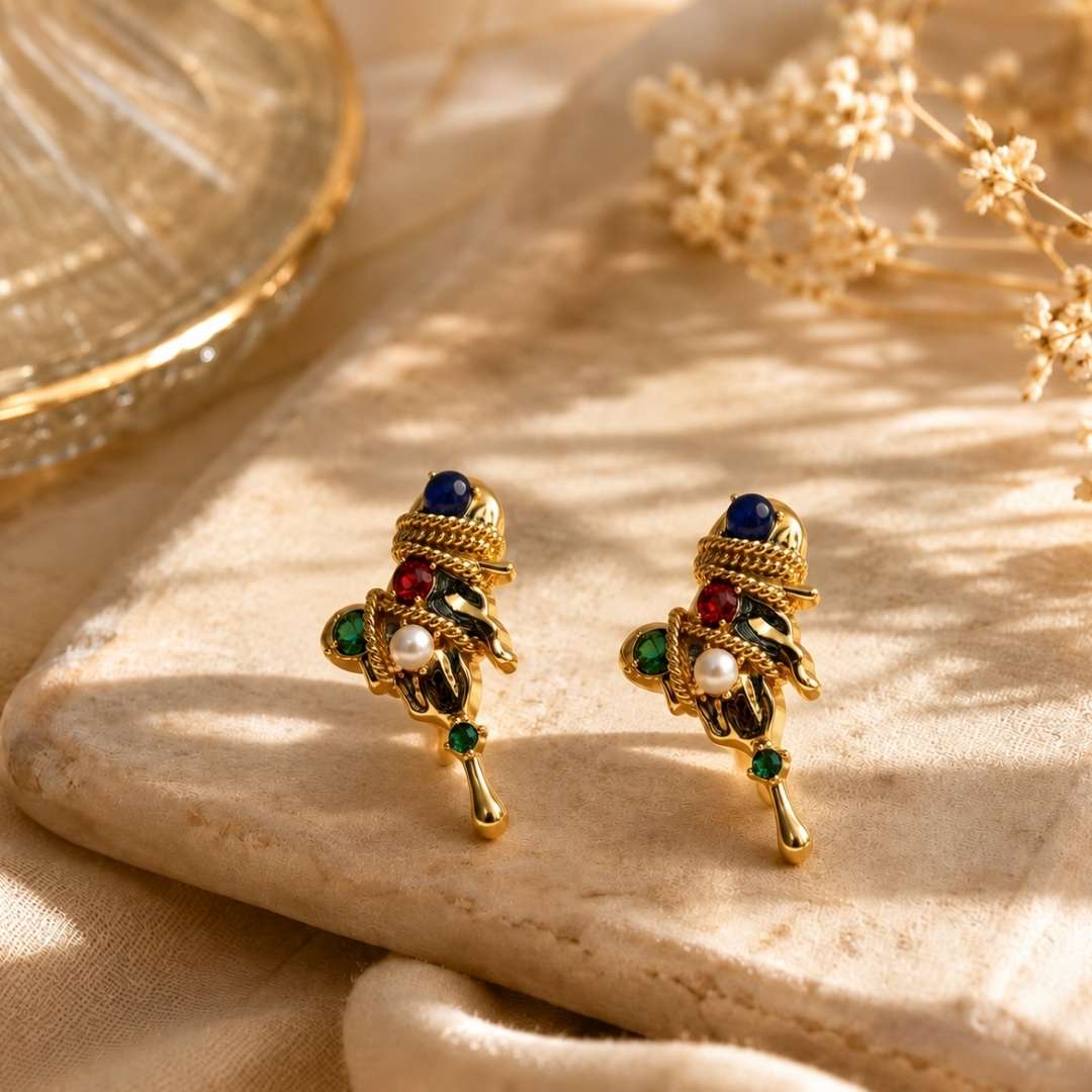 melted heart Earrings