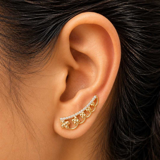 Blossom Curve Earrings