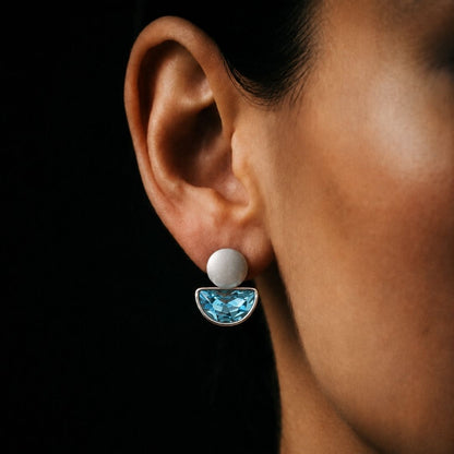 Ocean Pearl Glow Earrings