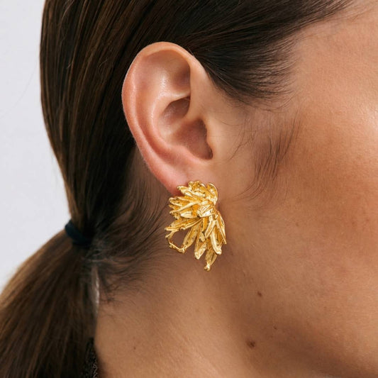 Gilded Bloom Earrings