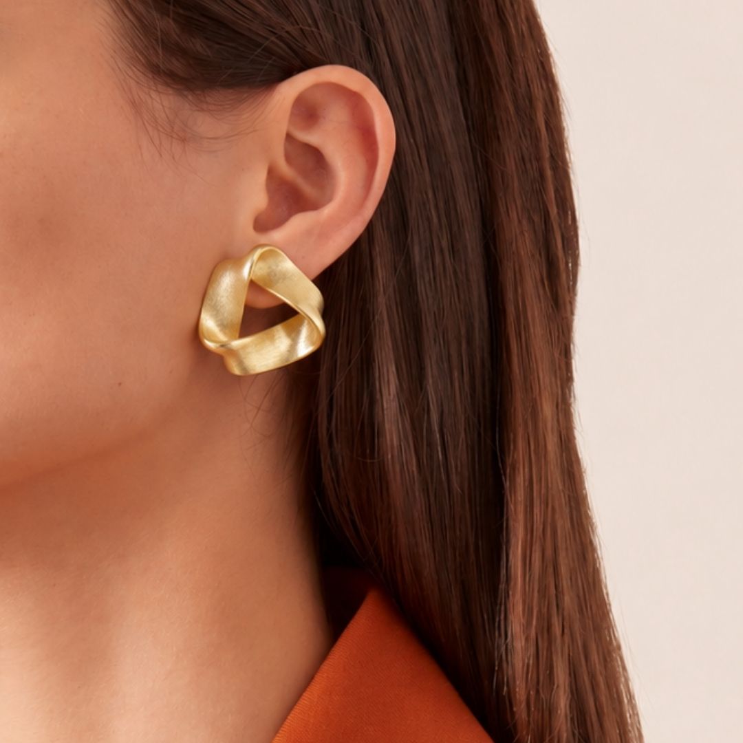 Modern  Knot Earrings