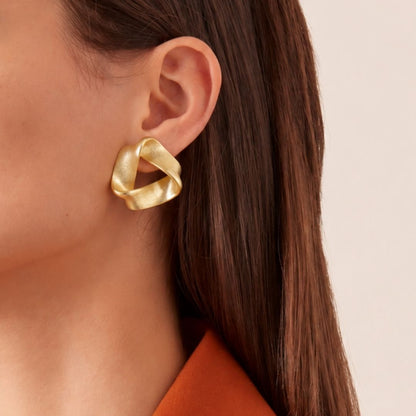 Modern  Knot Earrings