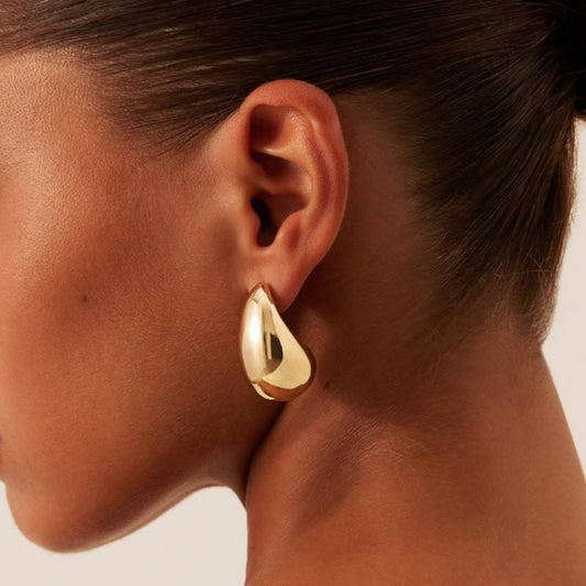 Molten Gold Studs