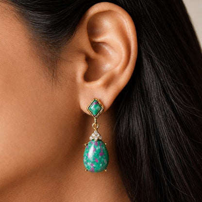 Mystic Meadow Drop Earrings