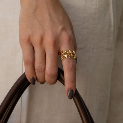Golden Star Ring