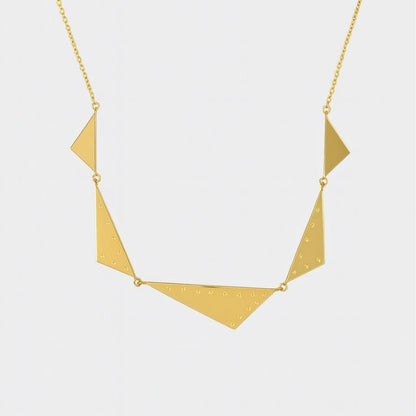 Triangular Echo Necklace