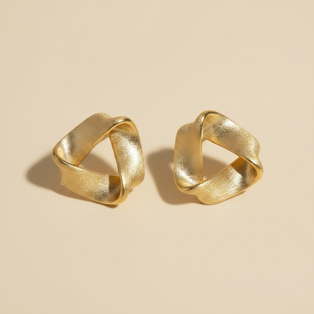 Modern  Knot Earrings