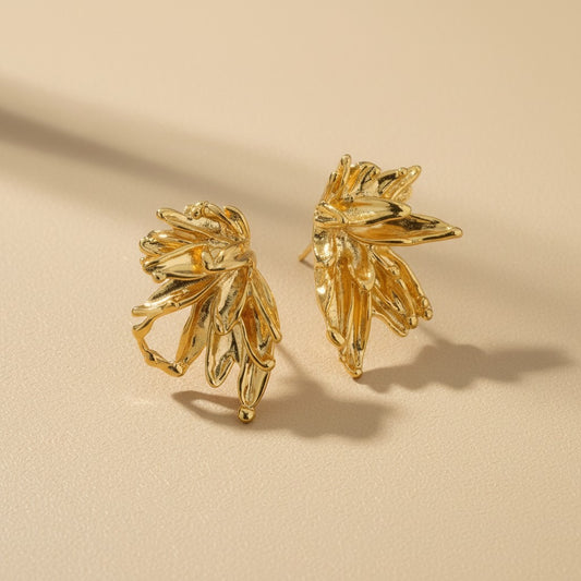 Gilded Bloom Earrings