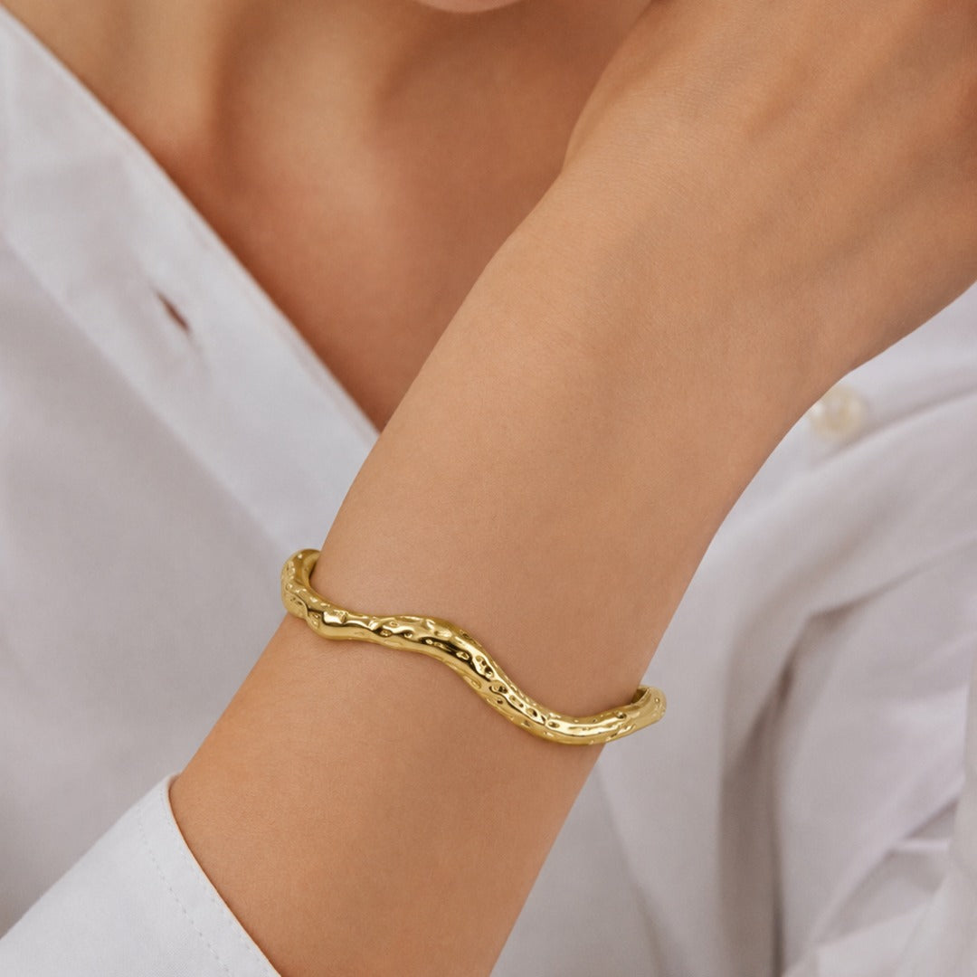 Golden Flow Cuff