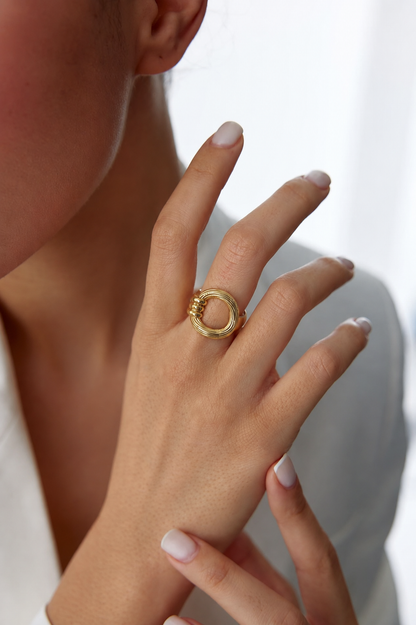 Golden Wrap Ring